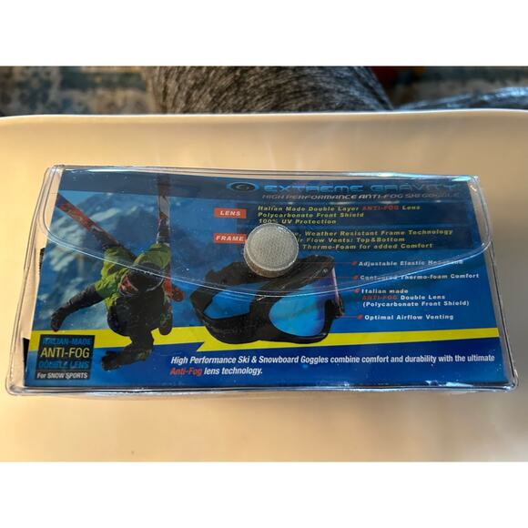 NWT Extreme Gravity High Performance Anti-Fog Ski Goggle Size Small - Picture 4 of 6